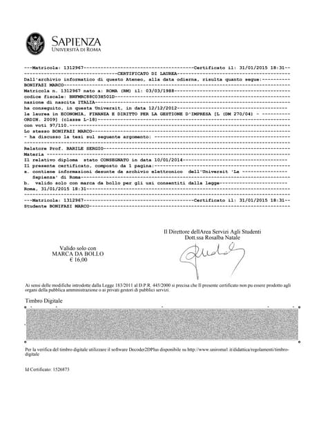 SCARICARE CERTIFICATO INTERNET POLIMI